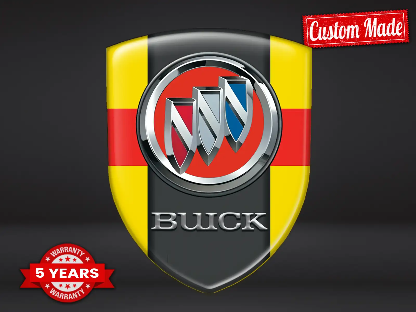 Buick Silikonembleme Auto Robust Hochwertig Professionell